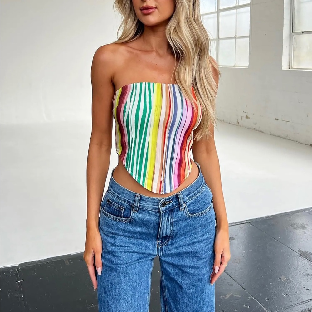 Tiger Mist Ceara Crop Top
